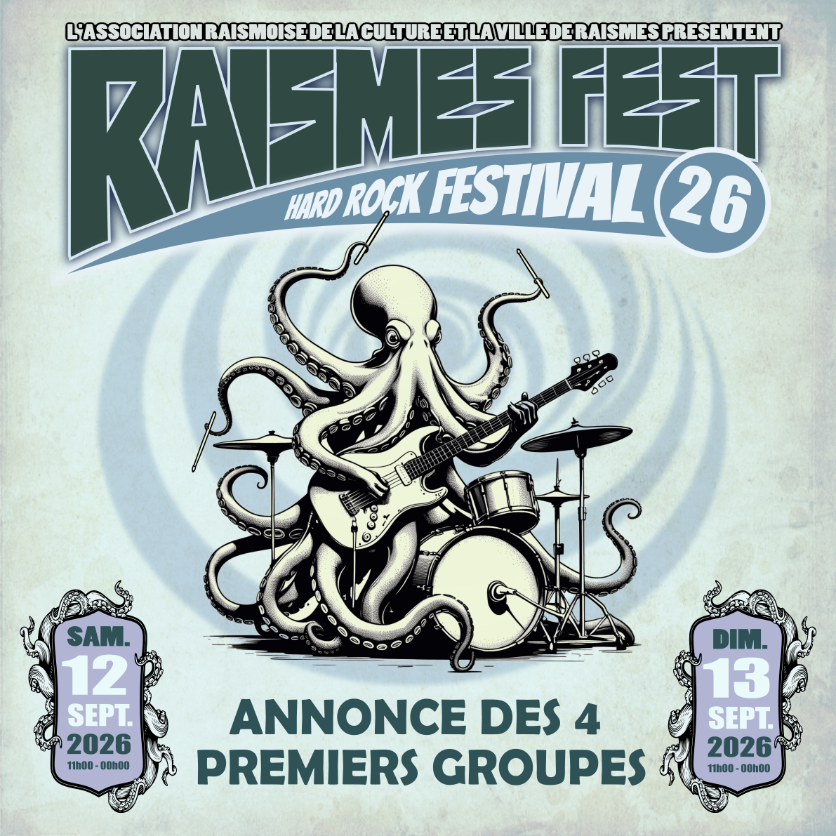 Les 4 premiers noms de l'édition 2026